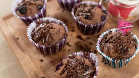 Family Food Fight: Muffin al cioccolato e Baileys di Natascia