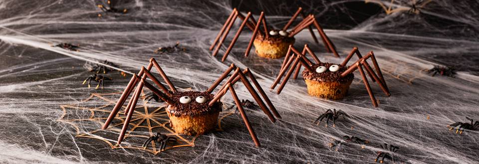 Muffin ragno di Halloween